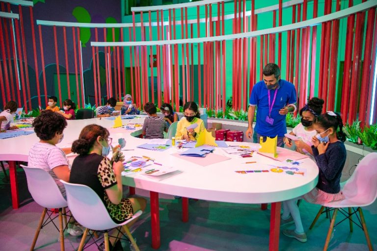 Pop in to the Sharjah Children’s Book Festival or a little bit of pop-up magic