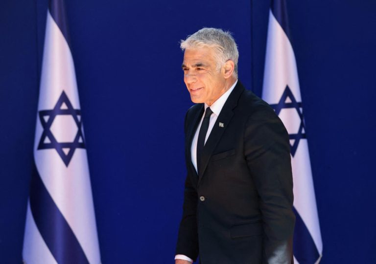 Israel foreign minister lands in Bahrain on landmark visit