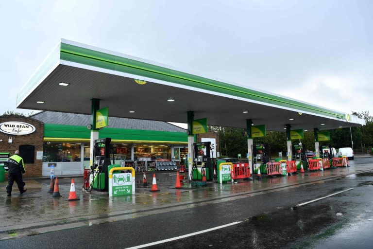 Fuel ‘panic-buying’ in UK could see army to rescue