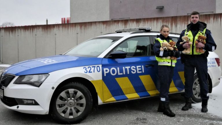 Did you know British police use teddy bears to comfort children?