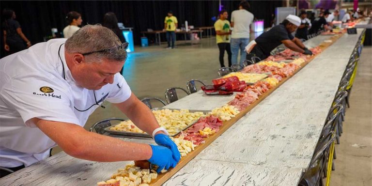 World’s longest charcuterie board breaks World Record