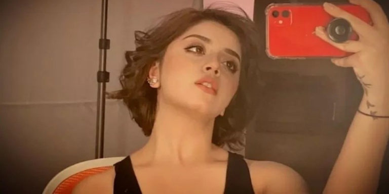 Alizeh Shah gives flying kiss in bold dress, watch video