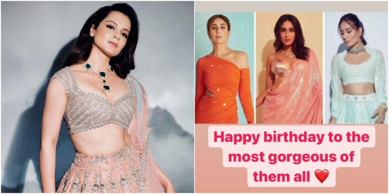 Kangna wishes Kareena a happy Birthday most ‘gorgeous of them all’