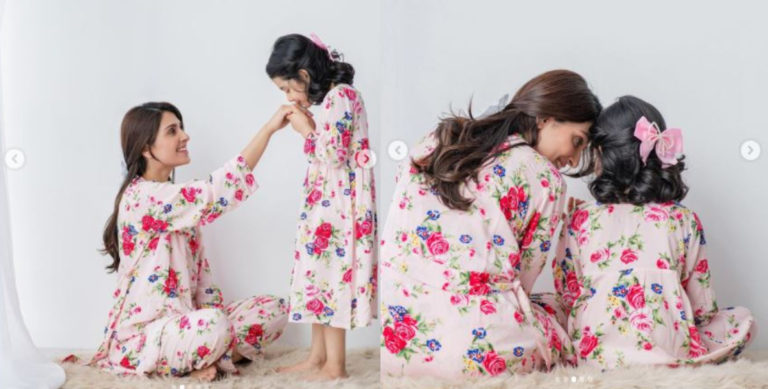 Ayeza Khan’s latest photoshoot with daughter Hoorain