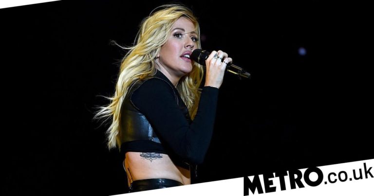 Ellie Goulding performed with ‘poo trap door’ in shorts at Coachella