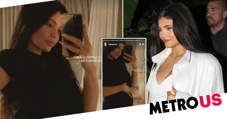 Kylie Jenner shares cute baby bump video: ‘I really popped’