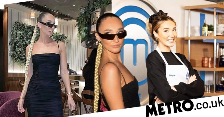 Megan McKenna has a very different look from Celebrity MasterChef