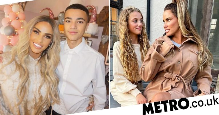 Katie Price crash: Junior and Princess Andre voice support for mum