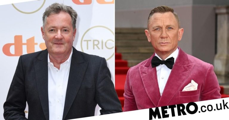 Piers Morgan has an issue with Daniel Craig’s No Time To Die outfit