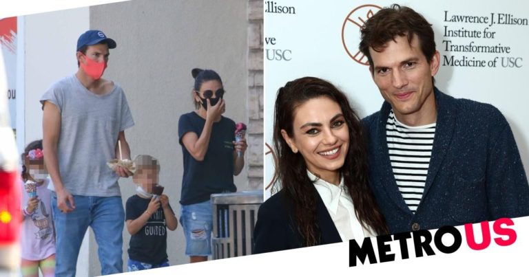 Mila Kunis and Ashton Kutcher frustrated kids can’t get Covid vaccine