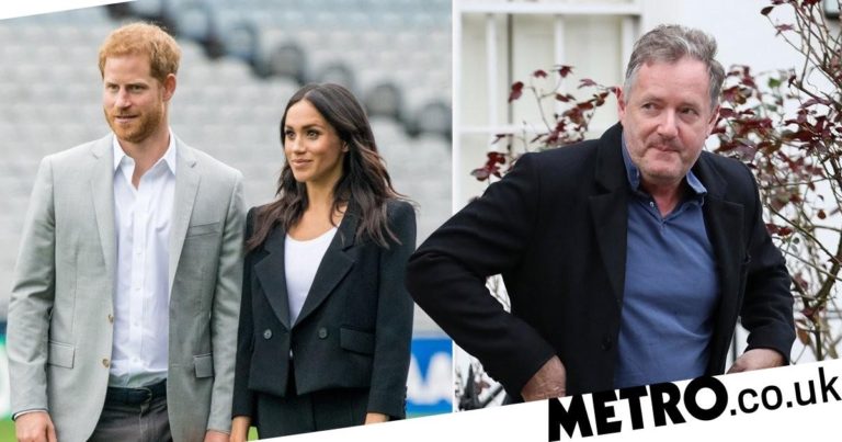 Piers Morgan hits out at Harry and Meghan over New York trip