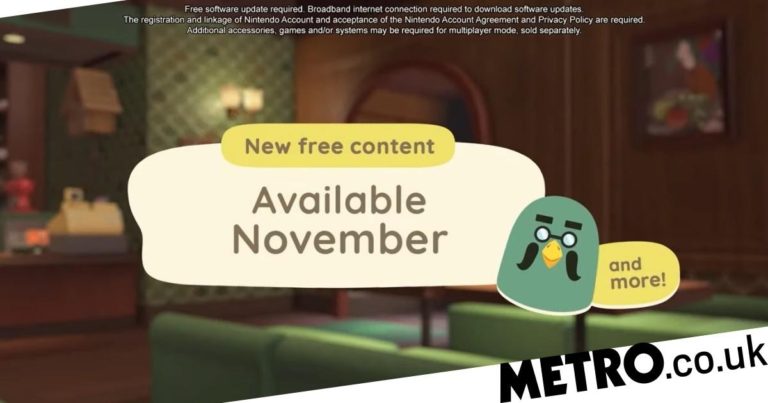 Brewster’s cafe coming to Animal Crossing: New Horizons this November