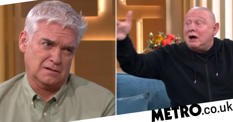 This Morning: Phillip Schofield reacts as Shaun Ryder talks aliens