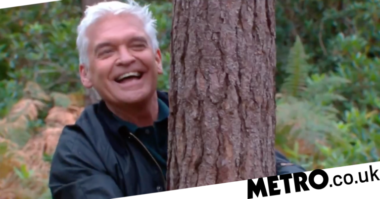 This Morning viewers left baffled as Phillip and Holly go tree hugging