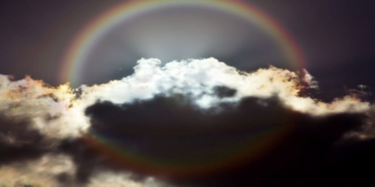 Is it possible to see a 360-degree rainbow from an aeroplane?