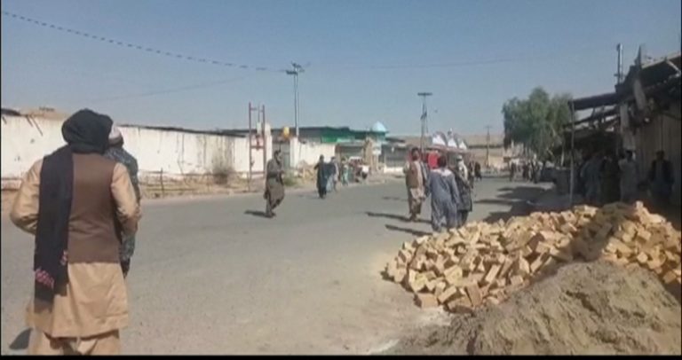 At least 32 killed in twin blasts at Afghanistan mosque during Friday prayers