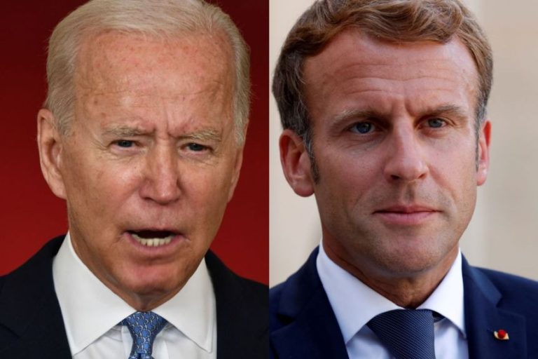 Biden tells Macron US was ‘clumsy’ in submarines deal