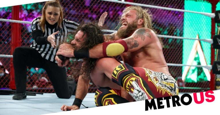 WWE: Edge covered in cuts and welts after brutal Hell In A Cell match