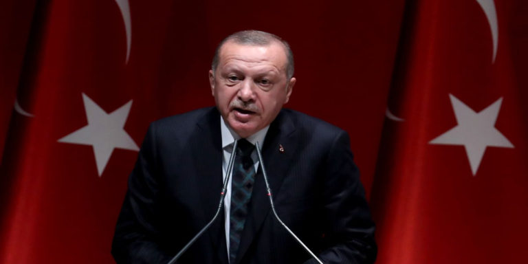 Erdogan steps back from threat to expel Western envoys