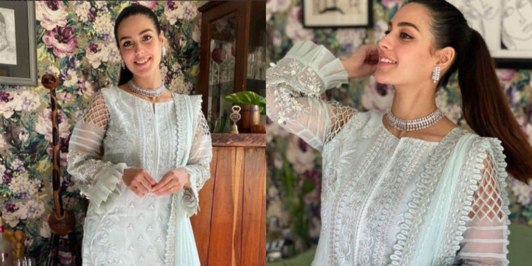 Iqra Aziz is back in the spotlight from mommy duties