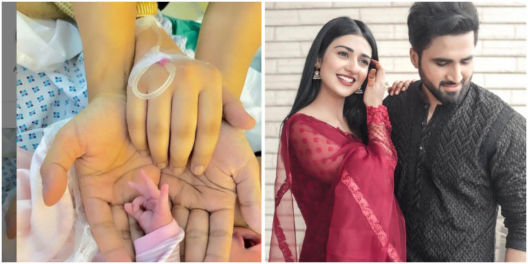 Falak Shabir, Sarah Khan welcome their baby girl