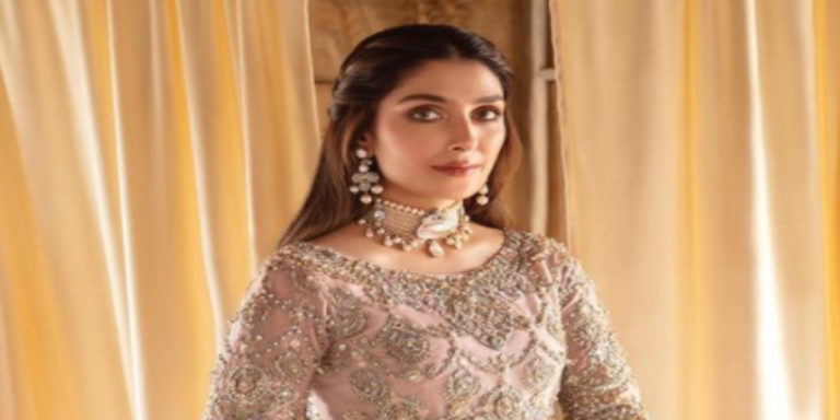 Ayeza Khan flaunts her elegant looks in bridal attire