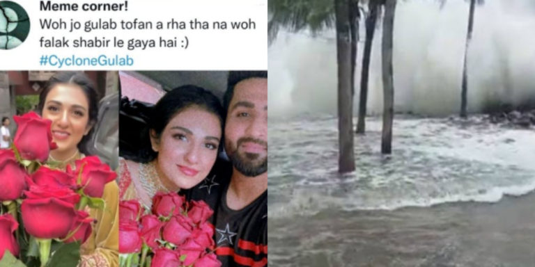 ‘Falak Shabir saved everybody’ netizens creating memes after cyclone ‘Gulab’ changes course