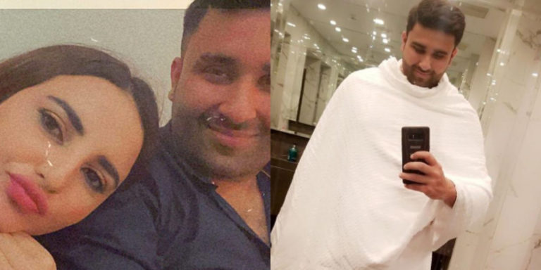 Hareem Shah giving blessings to her husband for Umrah, see photo