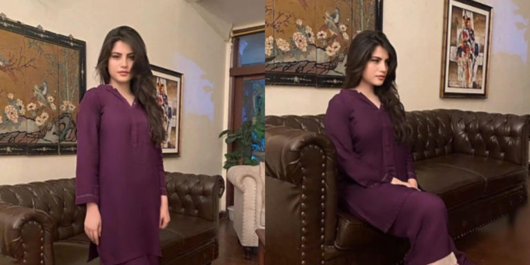 Neelam Muneer leaves fans in awe rocking purple outfit, see photos