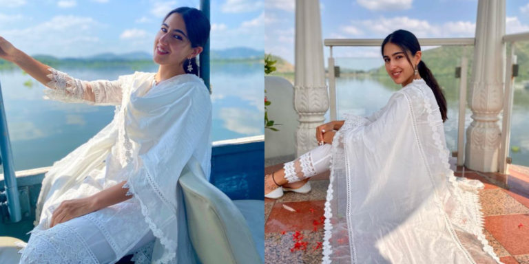 Latest pictures of actress Sara Ali Khan goes viral on the internet