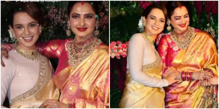 Kangana sends Birthday wishes for her ‘godmother’ of grace Rekha