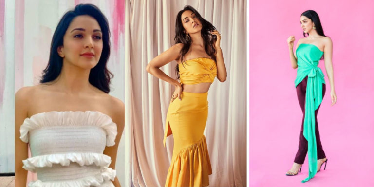 5 times when Kiara Advani slays in strapless outfits, see photos