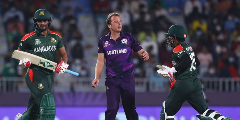 Scotland beat Bangladesh by 6 runs at T20 World Cup