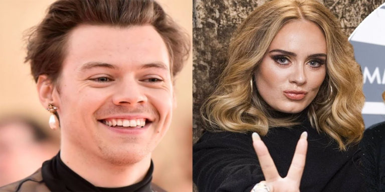 Adele reawakens romance rumors with Harry “He’s great, he’s lovely”