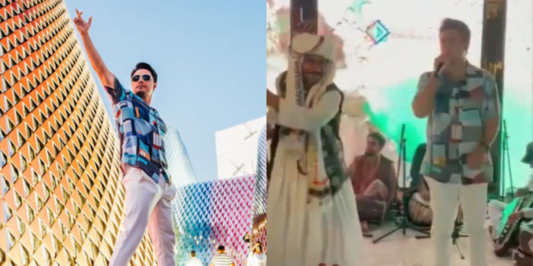 Ali Zafar brightens up the day with his performance at Dubai Expo 2021