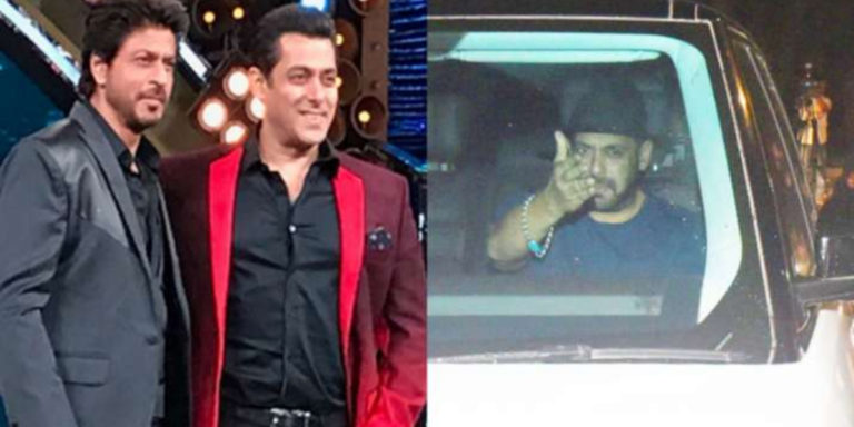 Salman Khan visits SRK’s house after Aryan khan arrest in a drug case