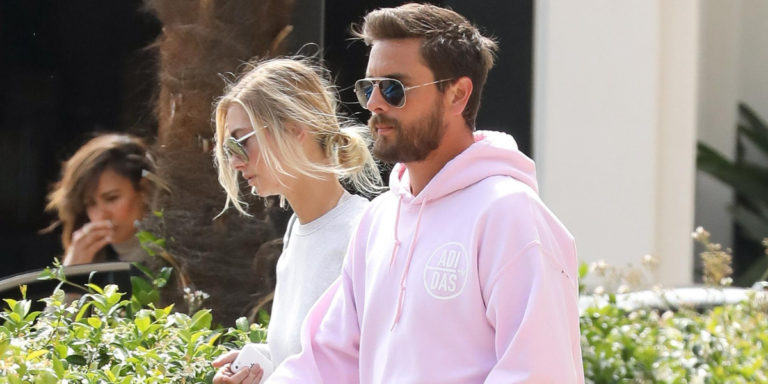 Scott was seen with a mystery woman After Kourtney’s engagement