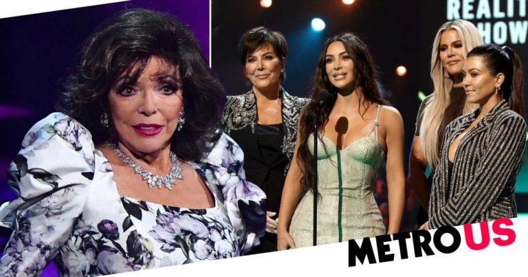 Joan Collins calls out Kardashian sisters’ ‘ludicrous’ plastic surgery