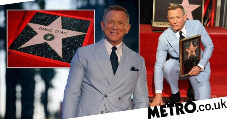 Daniel Craig gets star on Hollywood Walk of Fame for James Bond success