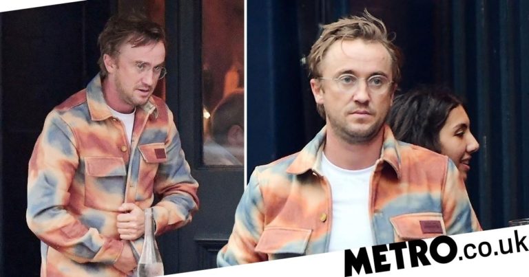 Tom Felton spotted for first time since collapsing on golf course