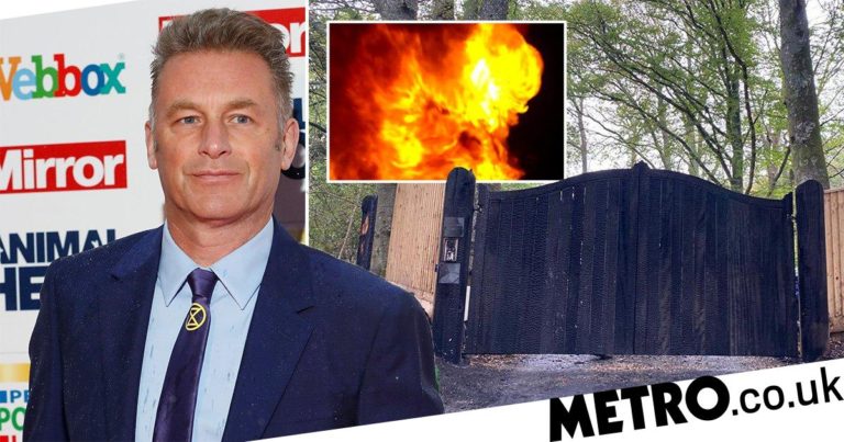 Chris Packham left terrified as thugs set car on fire outside home