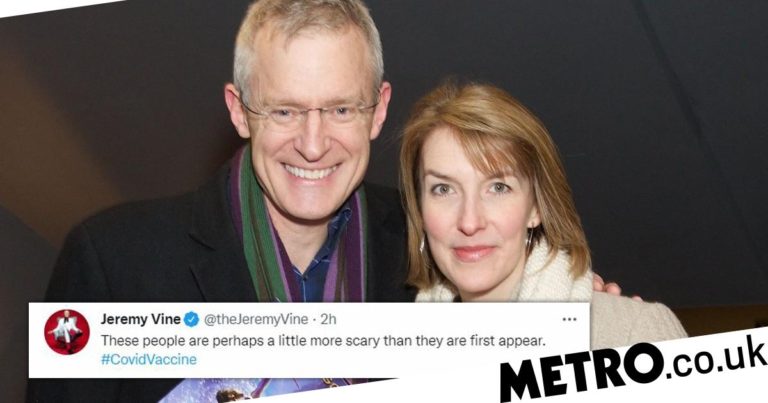 Jeremy Vine’s wife served with ‘anti-vaxx writ’ at family home