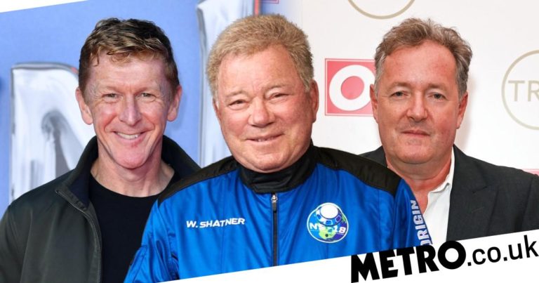 William Shatner congratulated as Star Trek legend goes to space