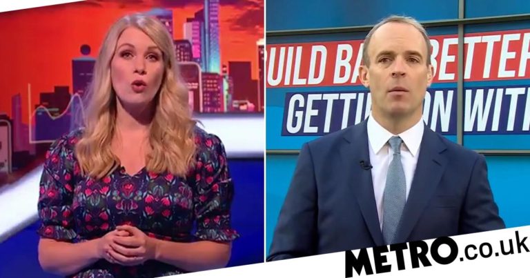 Rachel Parris slams Dominic Raab for misogyny comments in powerful speech