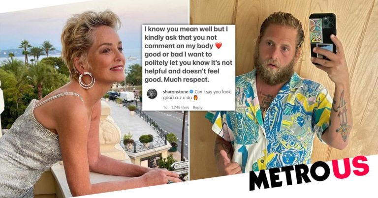 Sharon Stone blasted for ignoring Jonah Hill’s no body comments ask