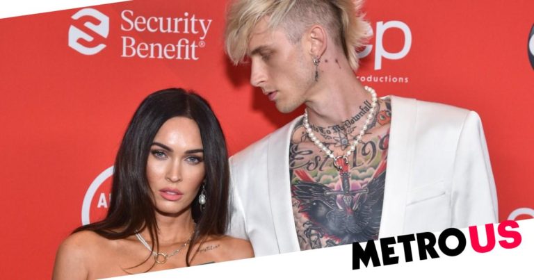 Megan Fox poses half-naked with ‘soulmate’ Machine Gun Kelly