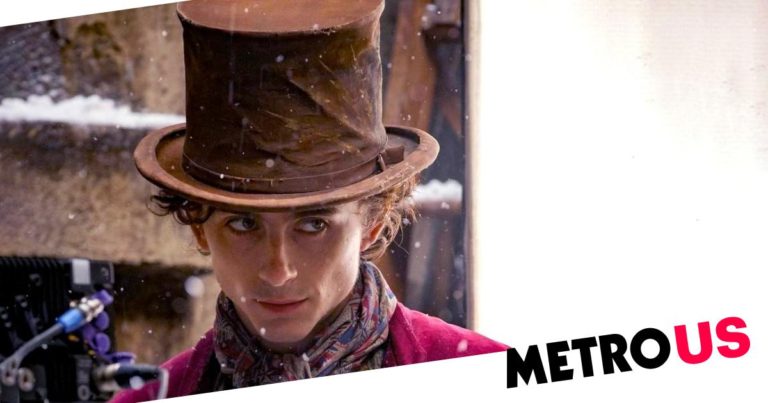 Timothee Chalamet shares first look of his Willy Wonka transformation