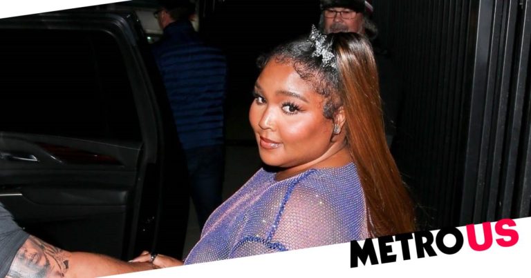 Lizzo looks Good As Hell in sheer mesh dress for Cardi B’s birthday