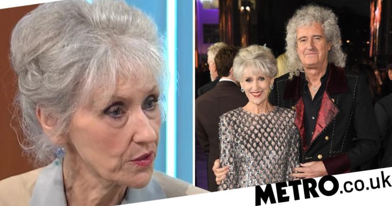 Anita Dobson was ‘numbed with fear’ for Brian May amid health problems