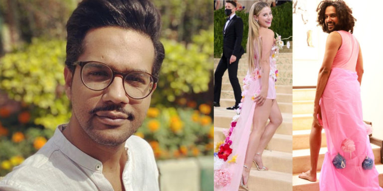 Ali Gul Pir recreated a rib-tickling Lili Reinhart’s Met gala look